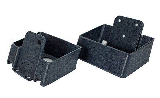 Крепления перил наклонное из алюминия GardenParkett Графит купить в Симферополe