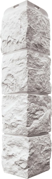 Угол наружный Альта-Профиль Туф ЭКО Белый купить в Симферополe