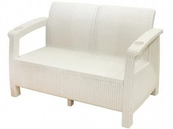 Двухместный диван Yalta Sofa Seаt белый купить в Симферополe