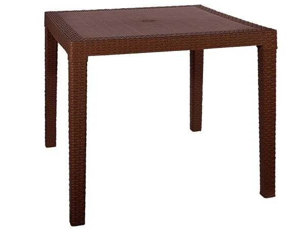 Стол квадратный FIJI Quatro Table Коричневый купить в Симферополe