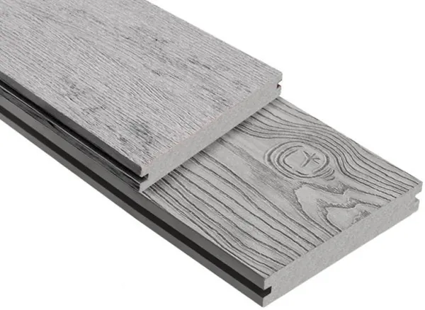Террасная доска ДПК Outdoor 3D полнотелая STORM/OCEAN GREY серая микс купить в Симферополe