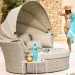 Диван-Трансформер AFINA плетеный из иск. ротанга AFM-325 Beige купить в Симферополe