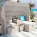 Комплект мебели AFINA плетеной из иск. ротанга AFM-330 Beige купить в Симферополe