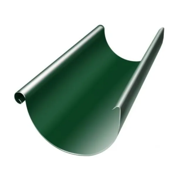 Водосток Grand Line 125x90 – Желоб 3м RAL 6005 купить в Симферополe