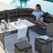 Комплект мебели AFINA плетеной из иск. ротанга AFM-307G-Grey купить в Симферополe