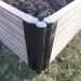 Угловой элемент поворотный, пластиковый от 60° до 300° для доски 300х30 мм из ДПК чёрный Holzhof купить в Симферополe