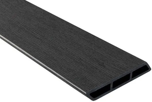 Доска Ромбус 3D ДПК Outdoor STORM BLACK черная купить в Симферополe