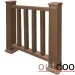 Ограждение из ДПК Outdoor Классик 3D STORM коричневый микс купить в Симферополe