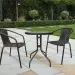 Комплект плетеной мебели AFINA из иск. ротанга Асоль-LR02 LRC-02/LRT-02-D60 Dark Brown купить в Симферополe