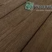 Террасная доска из ДПК  WOODVEX Select Темно-коричневый купить в Симферополe
