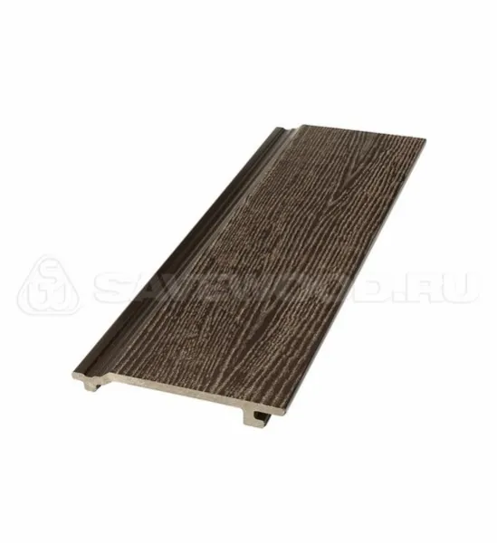 Сайдинг из дпк savewood sw-sorbus радиальный распил темно-коричневый купить в Симферополe