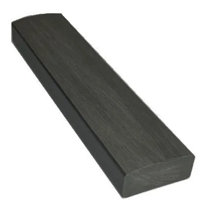 Лавочный брус Ecodecking Некст полнотелый брашированный 70х35 графит купить в Симферополe