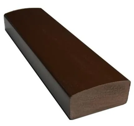 Лавочный брус Ecodecking Некст полнотелый глянцевый 70х35 шоколад купить в Симферополe