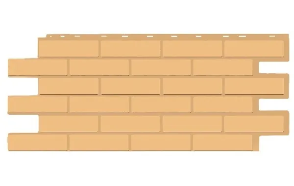 Фасадная панель T-Siding Кирпич Модерн Эко Крем купить в Симферополe