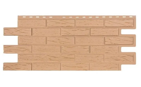 Фасадная панель T-Siding Кирпич Саман Эко Крем купить в Симферополe