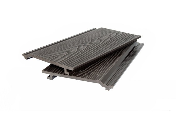 Фасадная доска POLIVAN GROUP 3D фактура дерева DENPASAR тёмно-коричневый купить в Симферополe