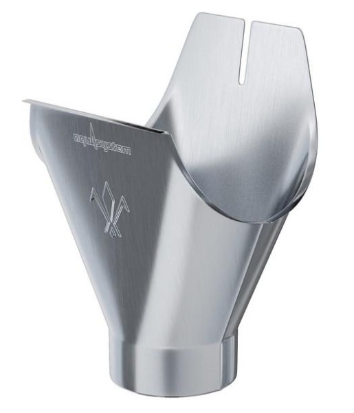 Водосток Aquasistem, Система 125x90 - Воронка желоба оцинковка купить в Симферополe