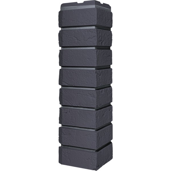 Угол наружный ДАЧНЫЙ Серия Баварский кирпич Графит купить в Симферополe