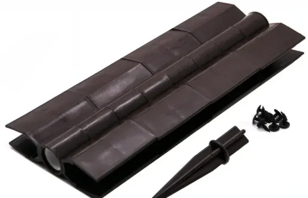 Угловой (стыковочный) шарнир для грядкок ДПК 300мм коричневый купить в Симферополe