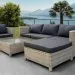 Комплект мебели AFINA плетеной из иск. ротанга YR821G Grey/Grey купить в Симферополe
