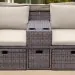 Комплект мебели AFINA плетеной из иск. ротанга AFM-330B Brown купить в Симферополe