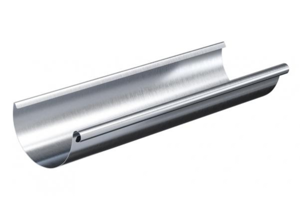 Водосток Aquasistem, Система 125x90 - Желоб водосточный оцинковка 3 метра купить в Симферополe