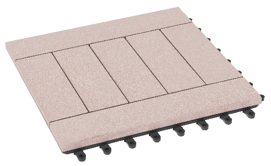 Модульный паркет ДПК GRINDERDECO Комфорт 5 Выбеленный дуб купить в Симферополe