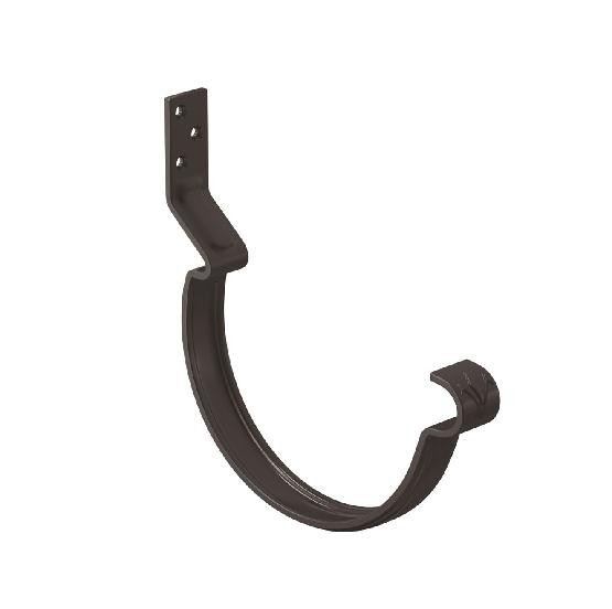 Водосток Aquasistem, система 150/100 - Крюк крепления желоба короткий RR 32 Тёмно Коричневый купить в Симферополe