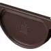 Заглушка желоба D125 Döcke STAL PREMIUM Шоколад, (RAL 8019) купить в Симферополe