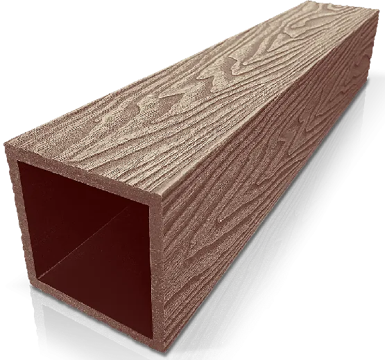Столб ДПК 3D GardenParkett фактура дерева Светло-коричневый купить в Симферополe