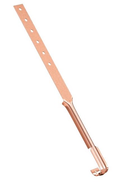 Водосток Aquasistem, система 125x90 - Поддержка желоба Медь купить в Симферополe