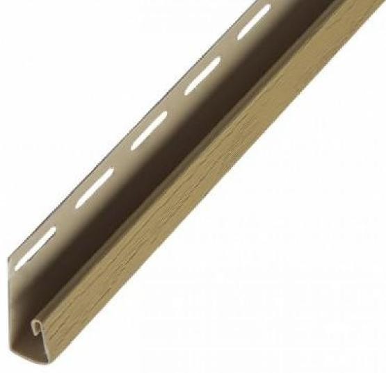 J-профиль Альта-профиль для откоса универсального Альта Декор (отделочные элементы) Песчаный купить в Симферополe