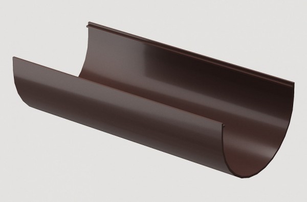 Желоб водосточный ПВХ Docke STANDART Тёмно-коричневый купить в Симферополe