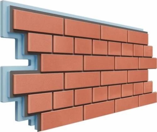 Термопанели Доломит Кирпич 40 мм Красный купить в Симферополe