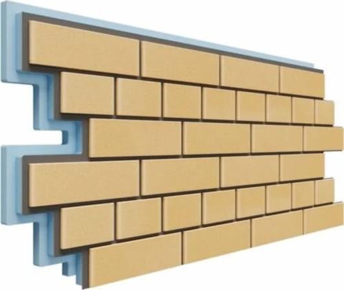 Термопанели Доломит Кирпич 40 мм Жёлтый купить в Симферополe