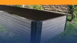Грядки из ДПК Holzhof