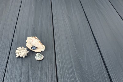 Террасная доска из ДПК Terrapol Практик мультиколор Чёрная жемчужина (под заказ)