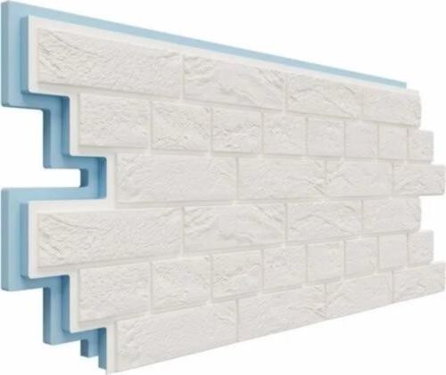 Термосайдинг Доломит Венецианский Кирпич 40 мм Белоснежный купить в Симферополe