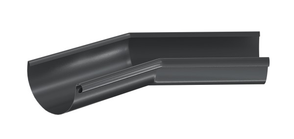 Водосток Aquasistem, система 125x90 - Угол желоба,внутренний 135° RR 23 Маренго купить в Симферополe