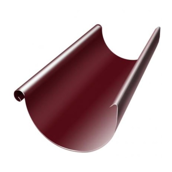 Водосток Grand Line 125x90 – Полукруглый желоб 3 метра RAL 3005 купить в Симферополe