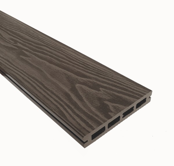 Террасная доска из ДПК Terrapol Смарт 3D Пустотелая с пазом Тик Киото купить в Симферополe