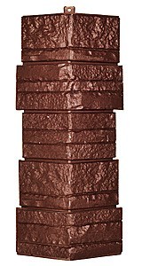 Угол T-Сайдинг-Альпийская Сказка ЭКО-1 Браун купить в Симферополe