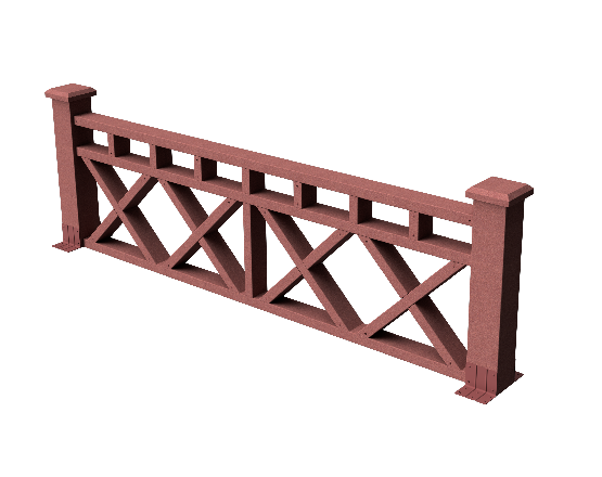 Ограждения декоративное ДПК GRINDERDECO Бэйли мербау. купить в Симферополe