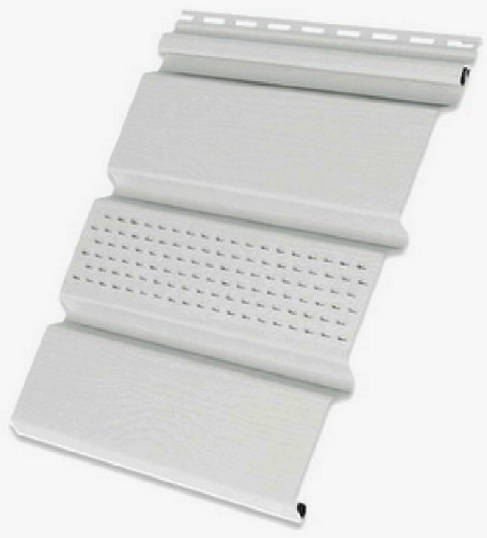 Софит с центральной перфорацией, белый купить в Симферополe