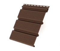 Софит со сплошной перфорацией, коричневый купить в Симферополe