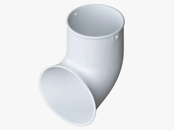 Водосток Альта-Профиль ПВХ – Слив трубы (белый) купить в Симферополe