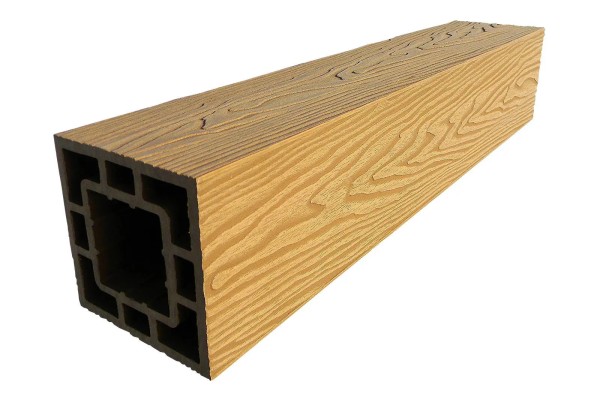 Столб опорный ДПК Deckart 125×125 Орех купить в Симферополe