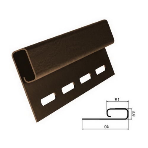 Финишная планка, коричневая купить в Симферополe