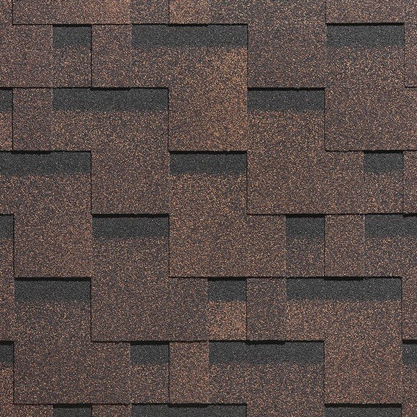 Гибкая черепица Docke, коллекция Тетрис – Коричневый купить в Симферополe