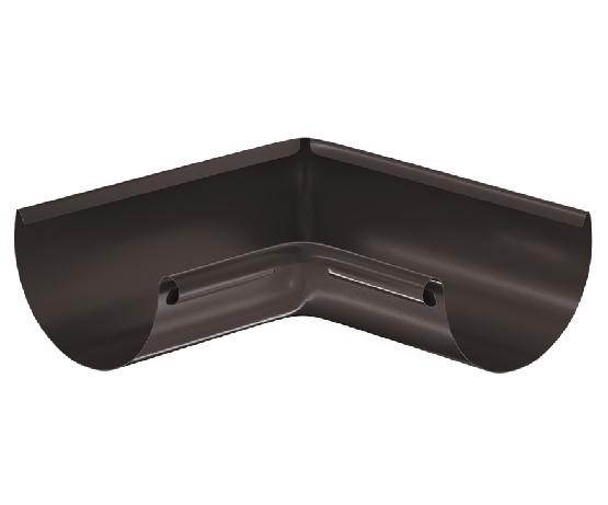Водосток Aquasistem, система 125x90 - Угол желоба, внутренний 90° RR 32 Тёмно Коричневый купить в Симферополe